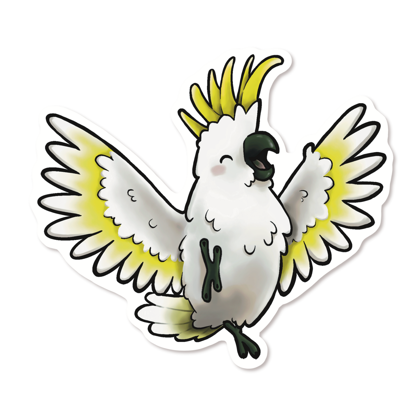 SUPHUR CRESTED COCKATOO