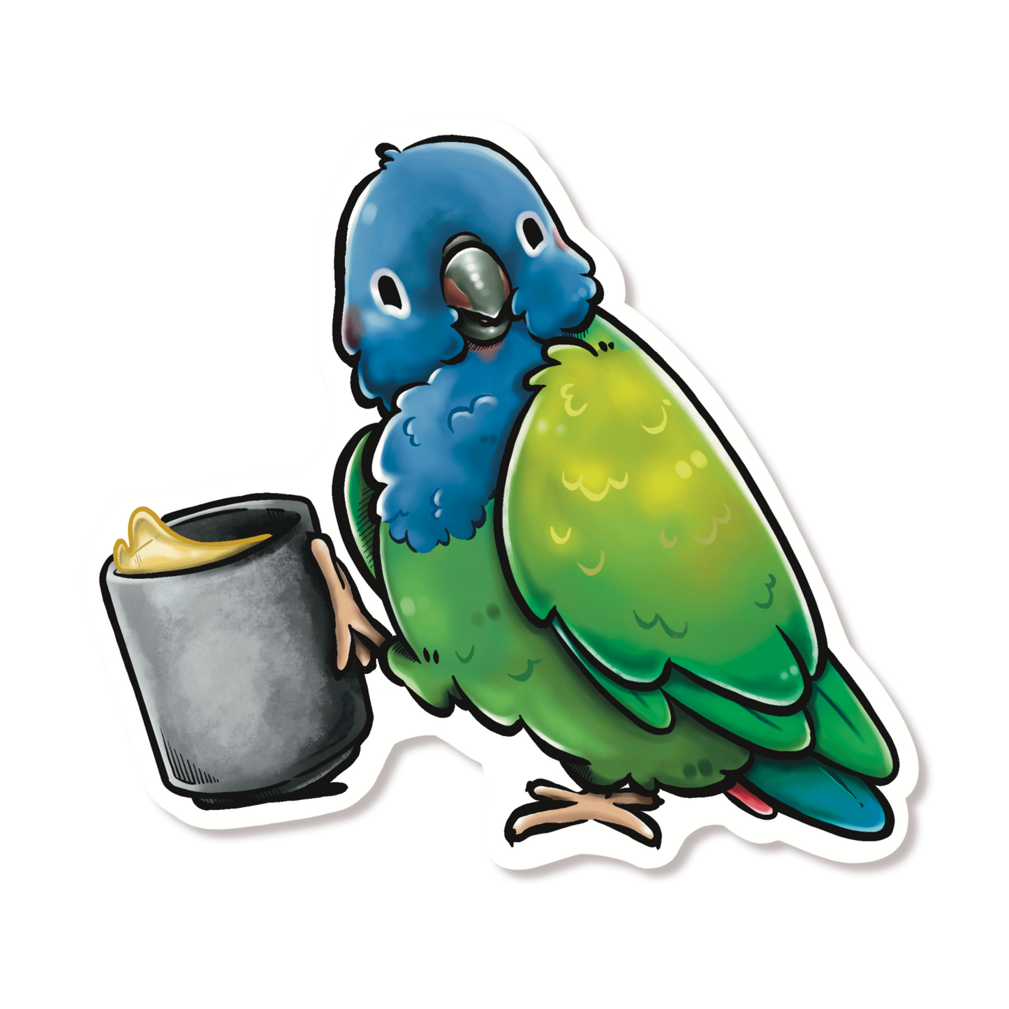 BLUE-HEADED PIONUS