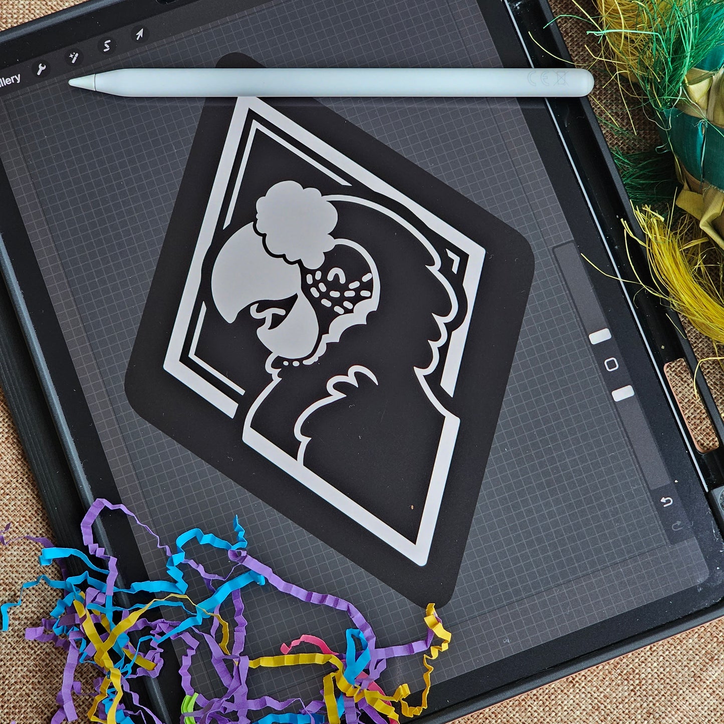 MILITARY MACAW SUNCATCHER